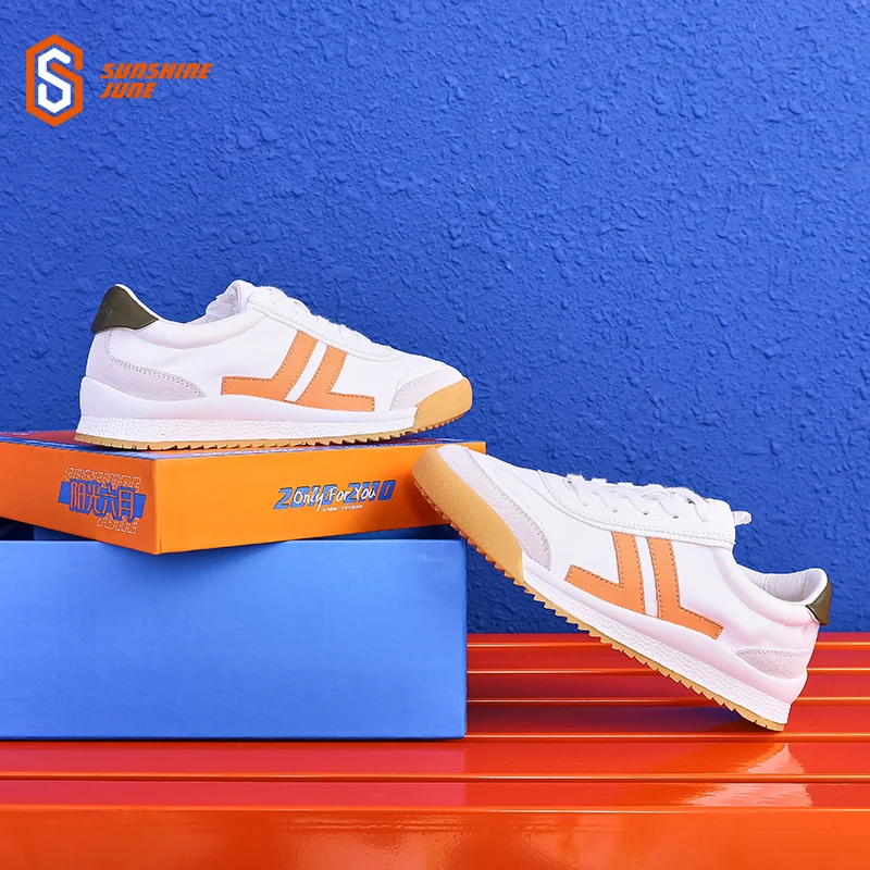 Men/Women shoes ins fashion All-match breathable light white shoes ins tide retro soft sole men shoes 2022 Couple shoes Derby