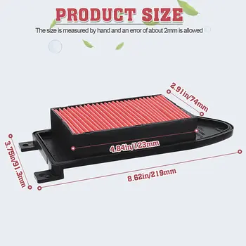 適用於光陽(Kymco)People 125 S 150 99-15 200i S 05-15 Agility City 125 08-18 150 R16 08-15 200 ie 2010-2016 的摩托車空氣濾清器 10 最佳銷售 光陽人民S 125 - №8