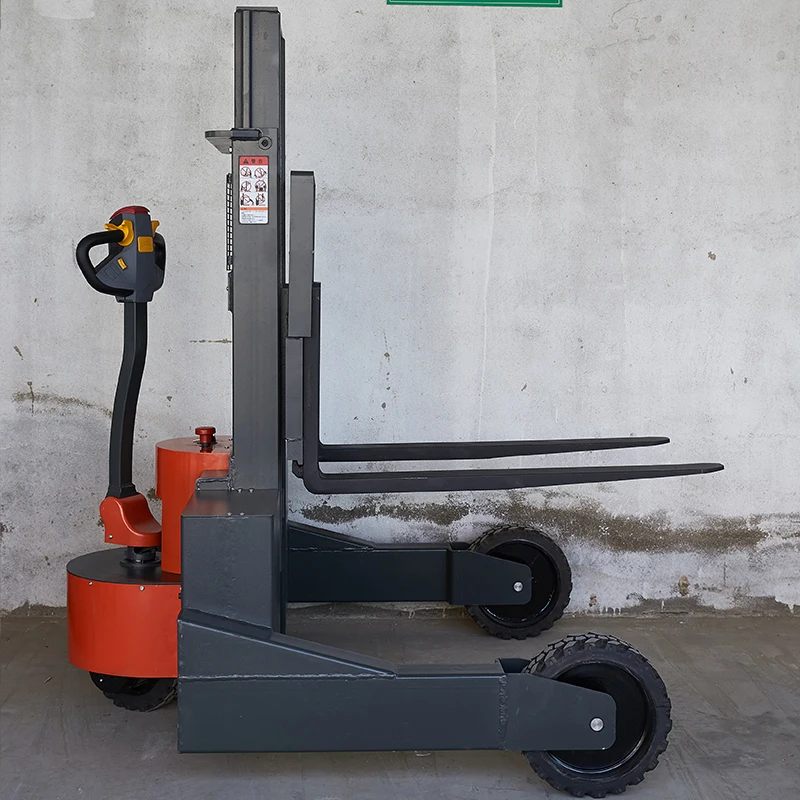 Outdoor Electric Rough Off Road All Rough Terrain Pallet Stacker Forklift