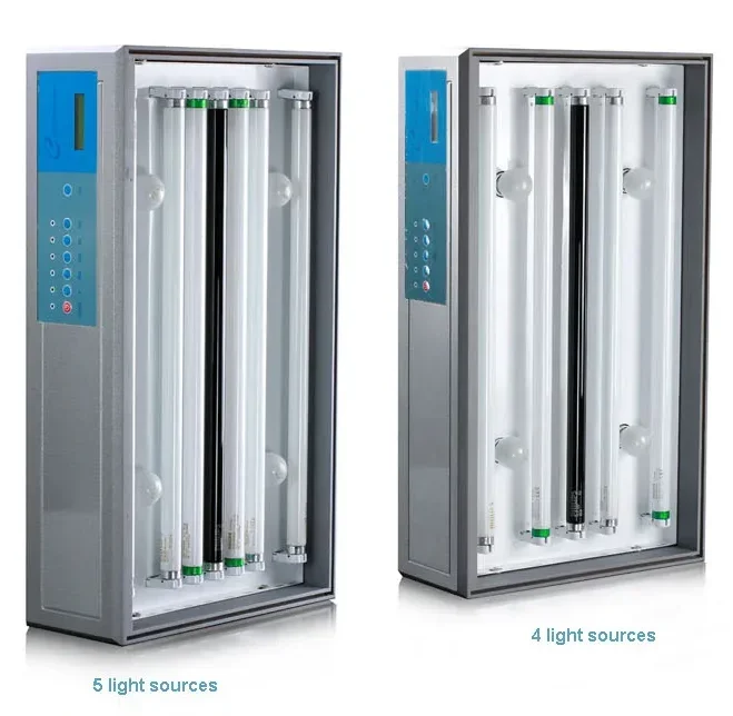 Disponibile Liyi Tessuto tessile standard 4 6 Macchina per l'avvolgimento dei colori con sorgente luminosa