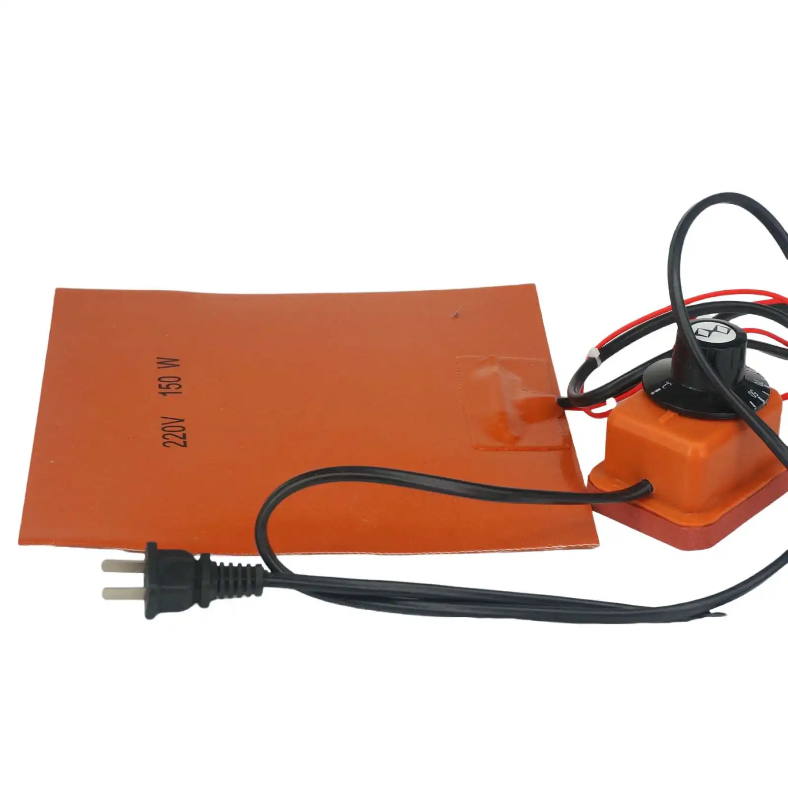 200x200mm 220x220mm 200x300mm 220V Silicon heater LCD Screen Separator with rotary knob thermostat Electrical Wires