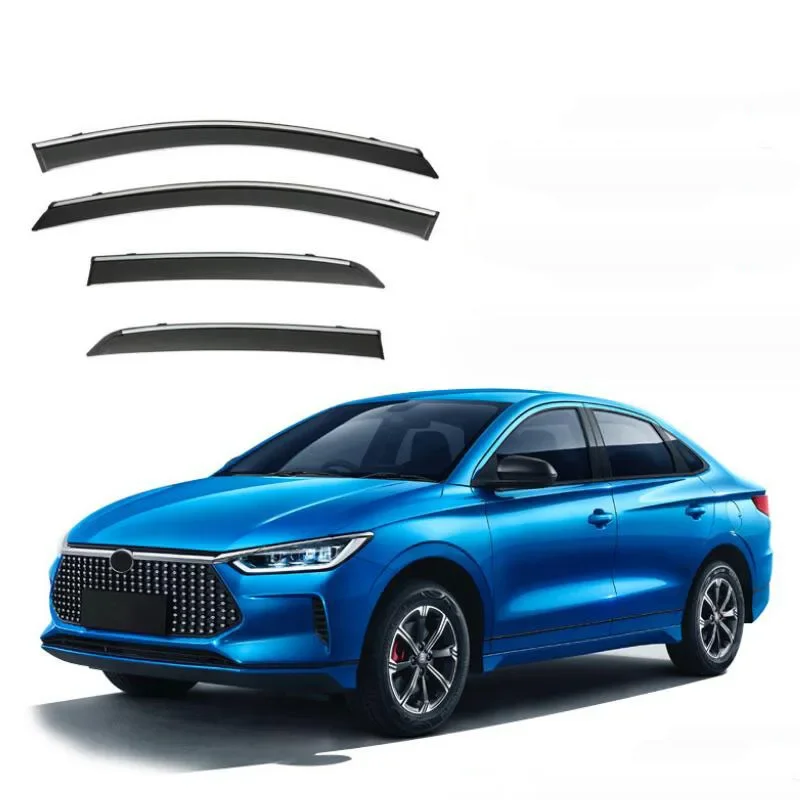 

Side Window Deflector Car Accessories Weather Shield Window Visor Car Rain Guard Visor For BYD E2 E3 2019 2020 2021