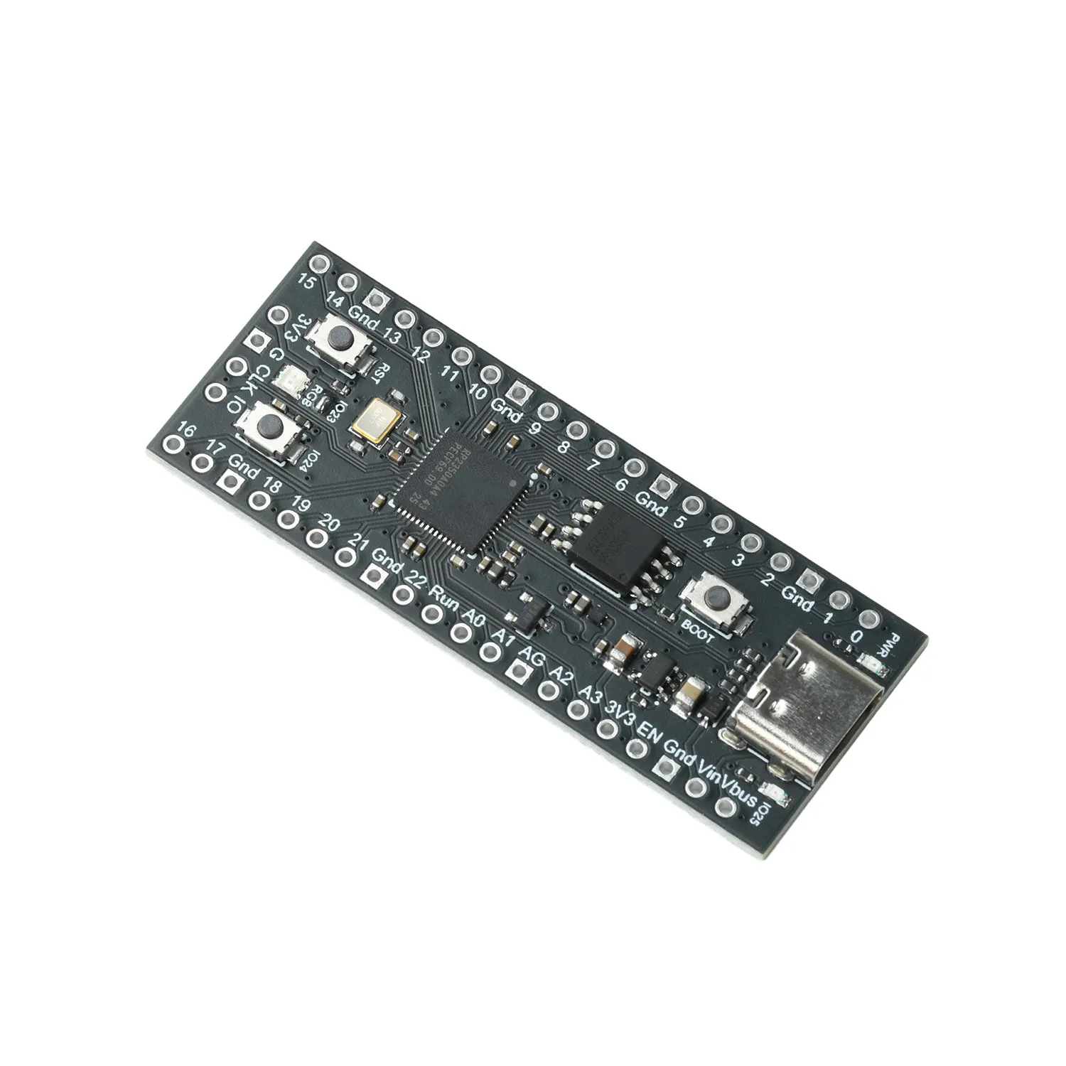 for Electronic Experiment Dual Core Development Board 16MB QSPI Flash 520KB SRAM Low Power 30 GPIO 24 PWM Channel USB1.1 PIO