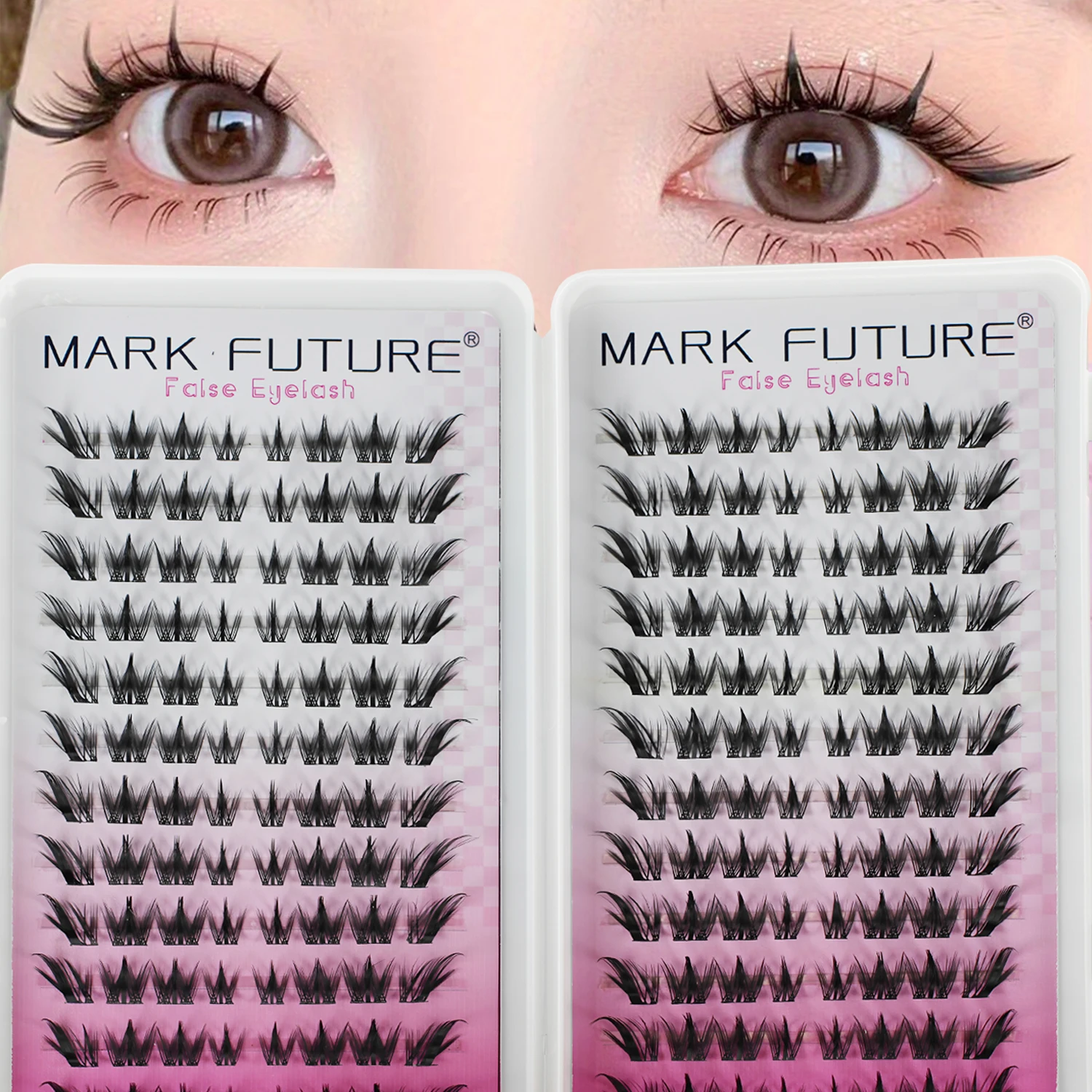Eyelash Extension Single Lash - 192 Pieces of False Eyelashes, Large