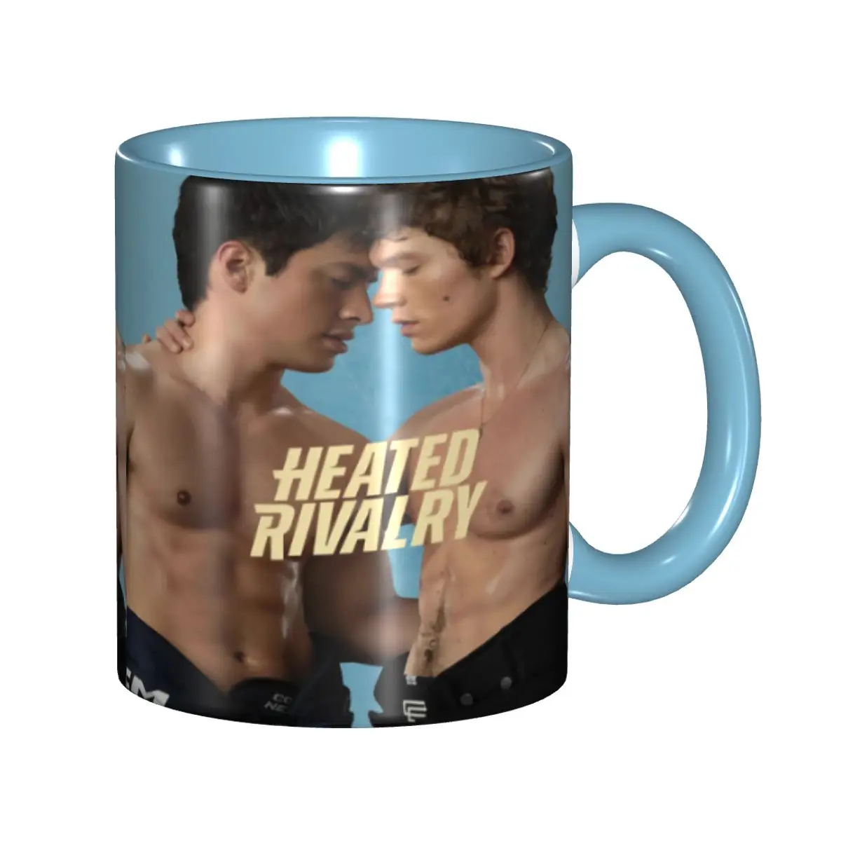 Fun Heated Rivalry Humorous Tea Cup Room Hollander and Ilya Rozanov Mugs