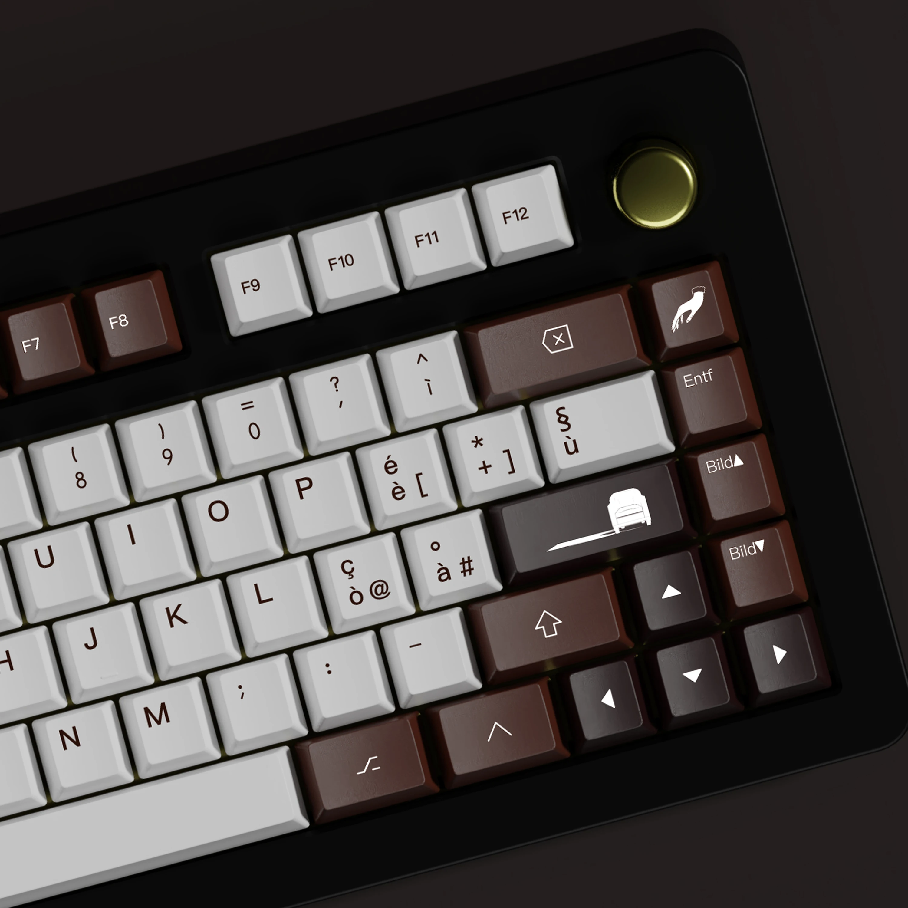 Customized keyboard pbt sublimation original factory height keycap split space-Godfather