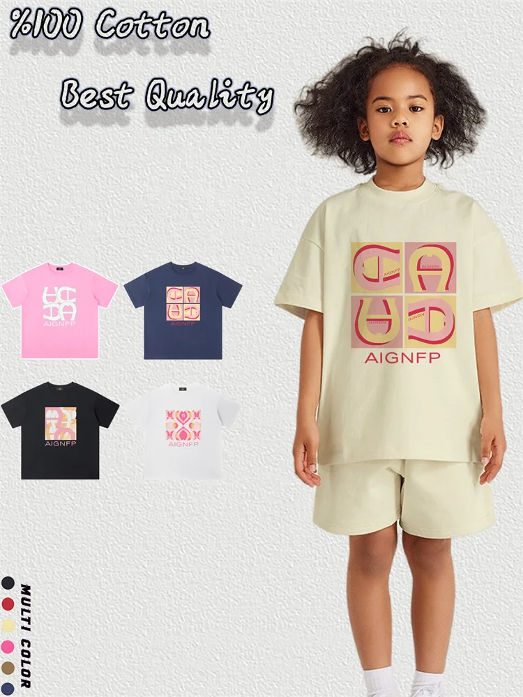 

Summer Child Tees Cotton Tops 2025 New Cute Dot Cherry Print Short sleeve Soft Girls T-shirt Fashion Children Clothes Kids Shirt