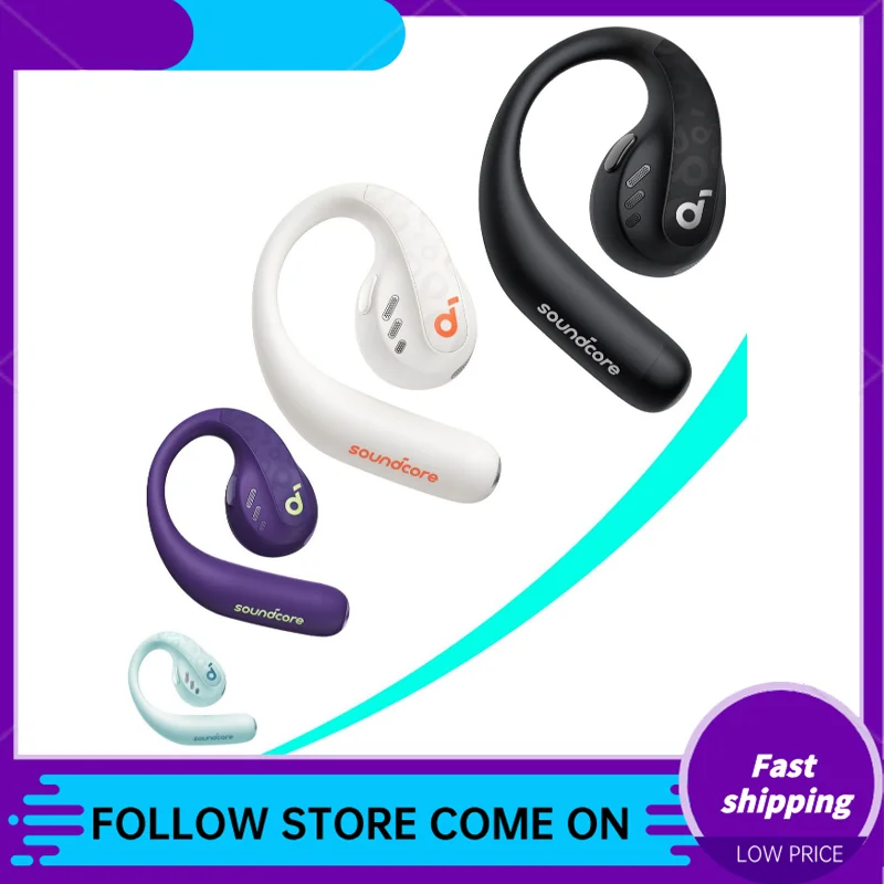 New Voice Wide Leap Line Aerofitpro Open Wireless Bluetooth Earphones Neck Hanging Sports Running Cycling Special Gift