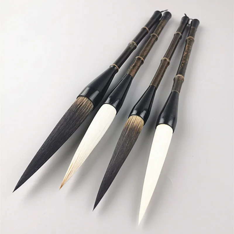 Big Size Long Hair Chinese Calligraphy Sumi-e Writing Brush  Chinese Painting Brush Pen Chinese Study Supplies