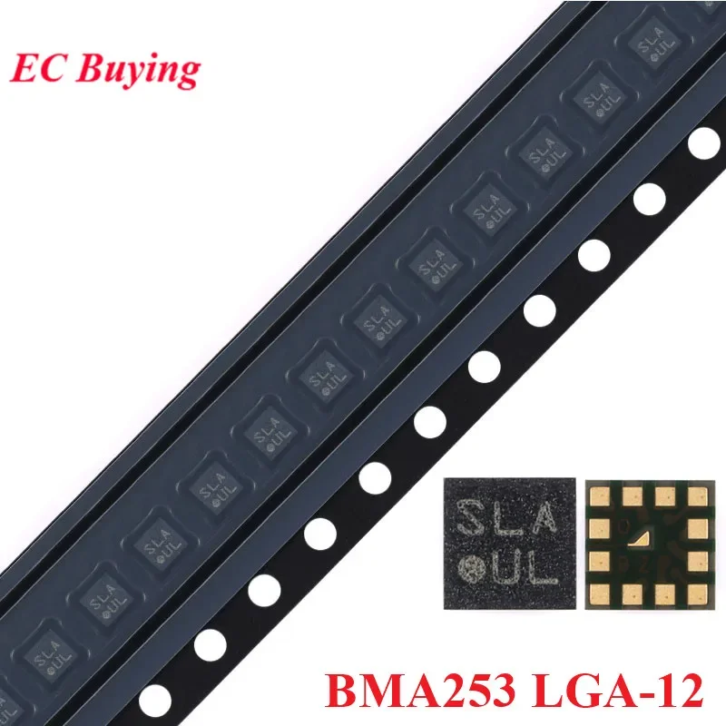 BMA253 LGA-12 Digital 3-axis Acceleration Sensor IC Chip New Original