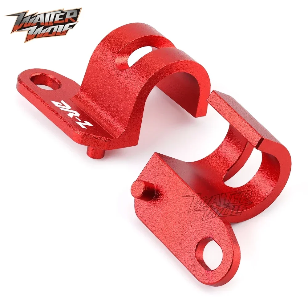 Supermoto Front Rear Brake Hose Guide Clamp for Suzuki DR-Z400SM DR-Z DRZ 400SM DRZ400 SM 2005-2023 Brake Cable Pipe Fixed Clip