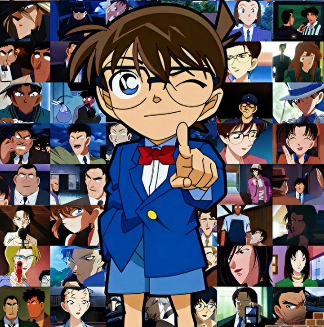 

Аниме-пазл «Детектив Конан», 1024 детали, сложная семейная головоломка для игровой комнаты, спальни, домашнего декора, подарок