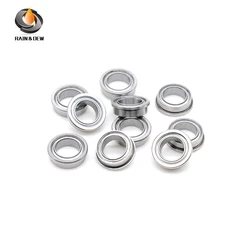 10PCS FR168ZZ 6.35x9.525x3.175 MM High Quality ABEC-7 Mini Flanged Ball Bearings FR144ZZ FR2-5ZZ FR156ZZ FR166ZZ FR188ZZ FR8ZZ