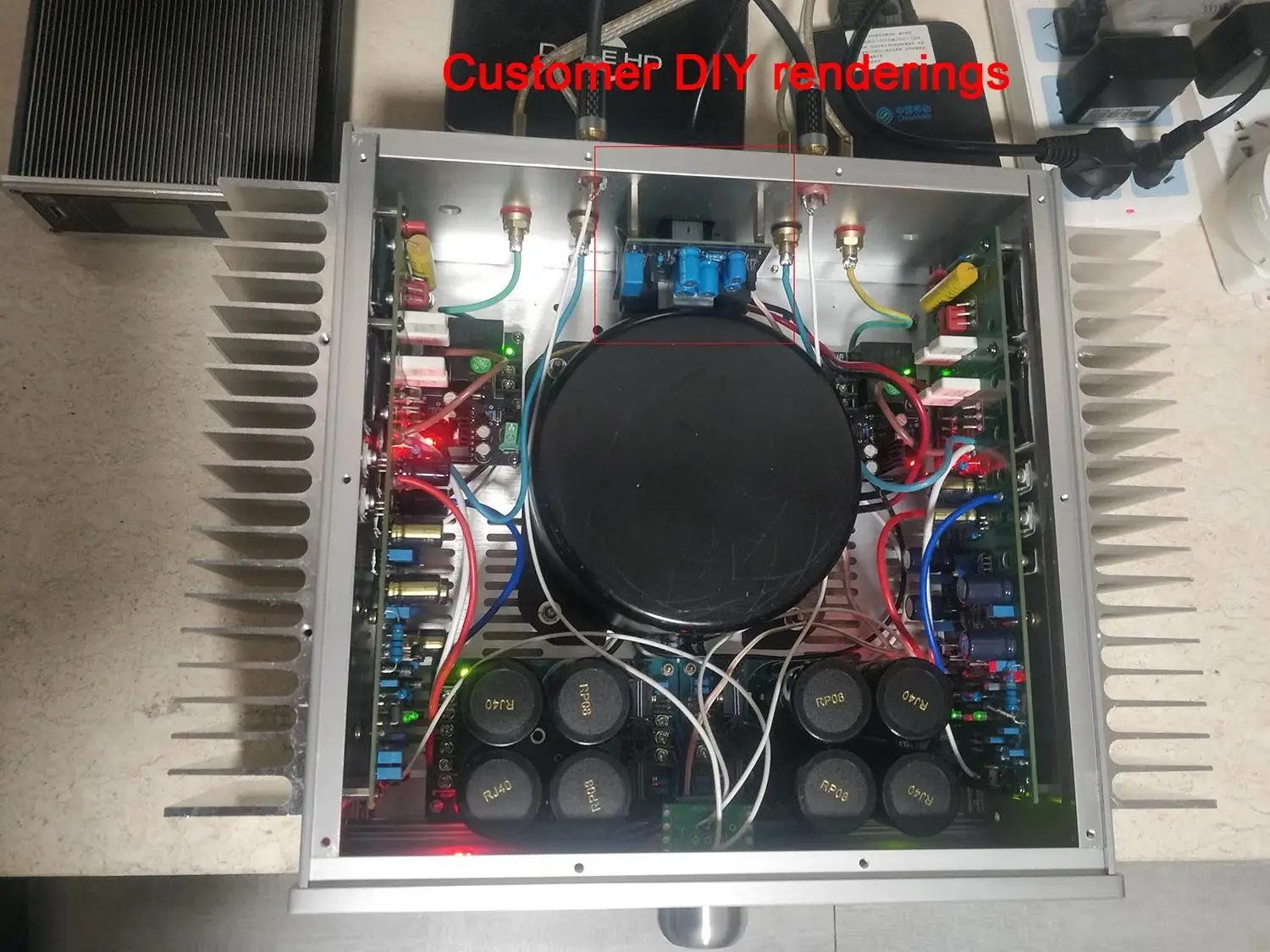 قوة عالية 2500W ناعمة البداية لمضخم الأنبوب - AC تدخل الحالي قمع W / أمان التمهيد ، حماية نظام HIFI من الإرهاق