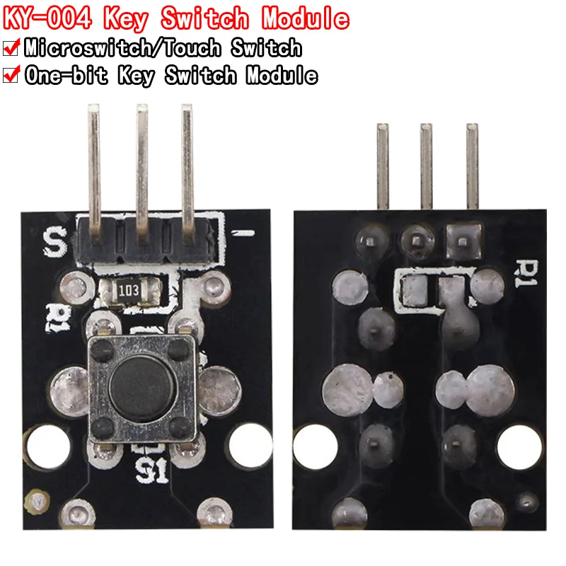 5PCS KY-004 3Pin Bu…