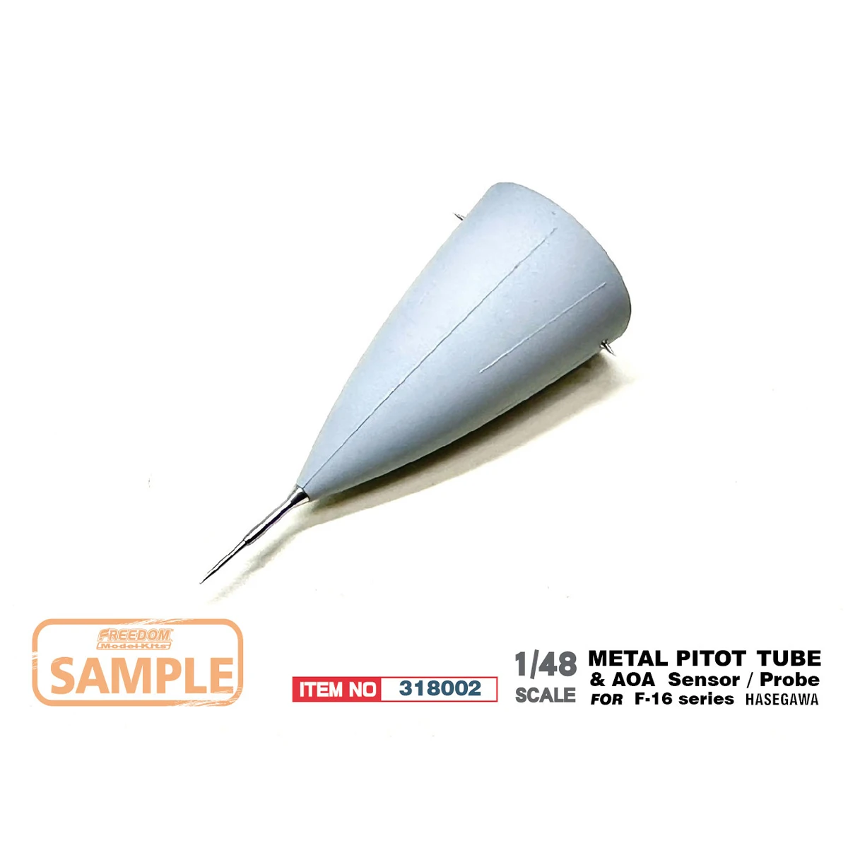 FREEDOM F318002 1/48 F-16 Metal Pitot Tube & AOA Sensor (for Hasegawa)