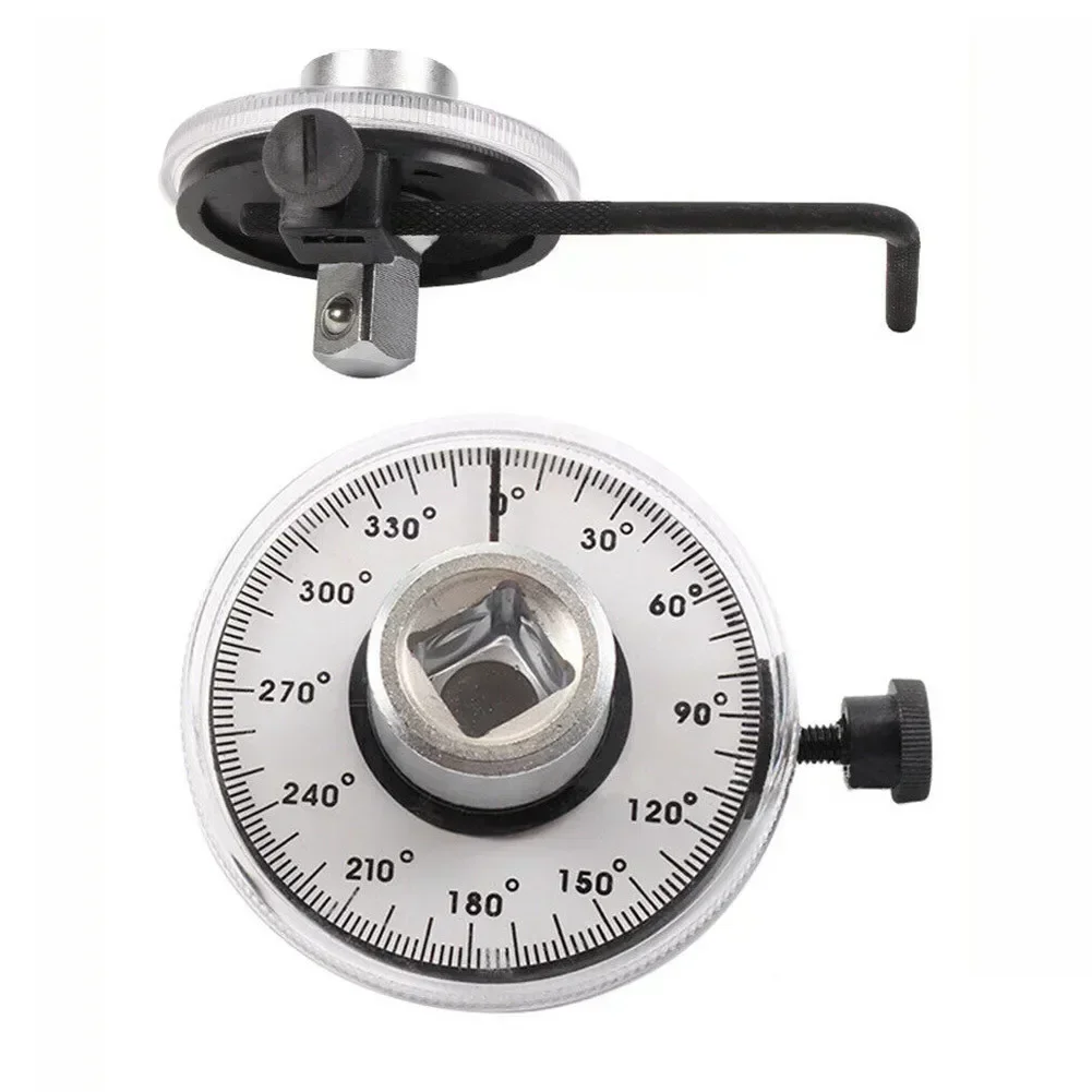 Useful New Durable Protractor 1/2inch Accessories Drive Socket Wrench Mechanics Tools Parts Torque Angle Gauge