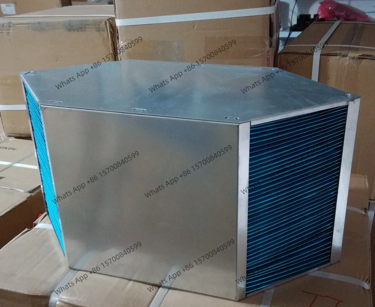 Hexagonal Display heat exchanger, core high efficiency hydrophilic aluminum foil heat recovery switch