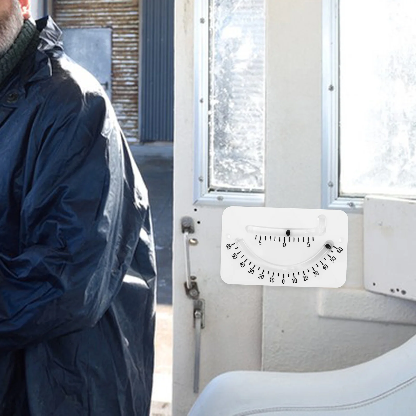 

Marine Clinometer Level Inclinometer Angle Finder Instrument Accurate Measurement Leveling for Boat Yacht Sailing Gear