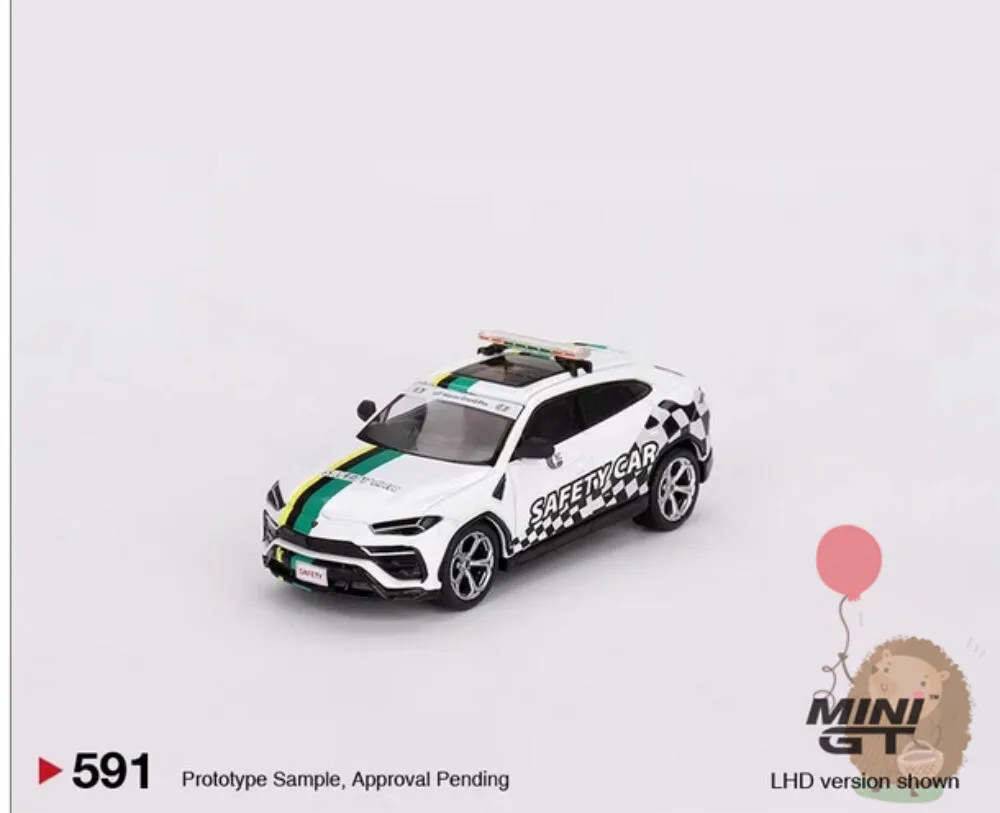 

MINIGT 1/64 Lamborghini Urus #591 Car Model Alloy Diecast Simulation Gifts White