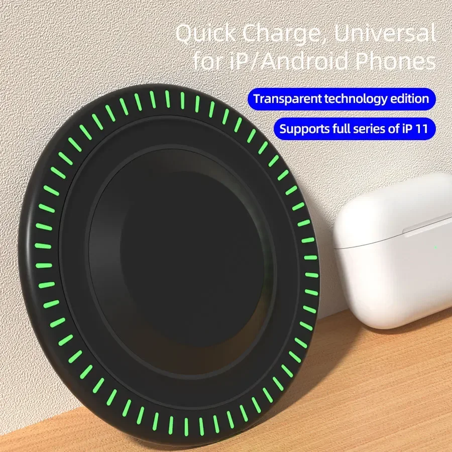 200W Wireless Charger For iPhone 16 15 14 13 12 11 Pro Max Phone Chargers Fast Charging Pad Station For Samsung S24 S23 Xiaomi