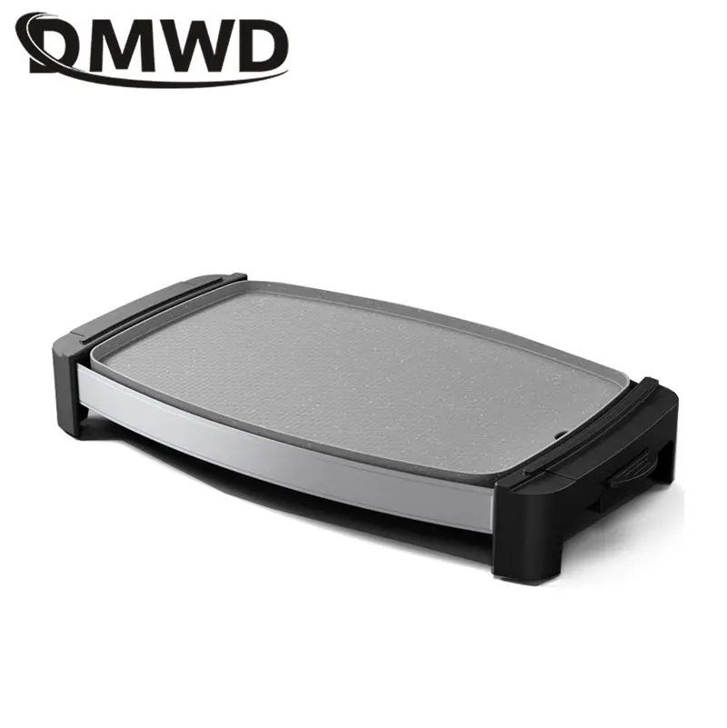 DMWD 1700W Non-stick Maifan Coating Alloy material Barbecue grill Bake machine Washable Kitchen Appliance Temperature adjustable