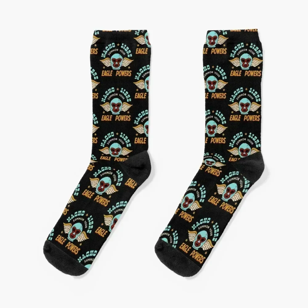 

NACHO LIBRE Essential . Socks luxe hip hop Men's Thermal man winter Boy Socks Women's