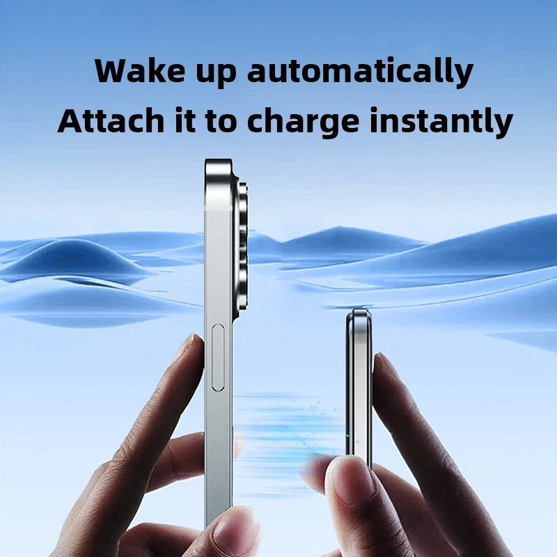 10000mAh Magnetic Power Bank for Xiaomi Samsung IPhone MagSafe Powerbank Wireless Charging Ultra Thin Portable External Battery