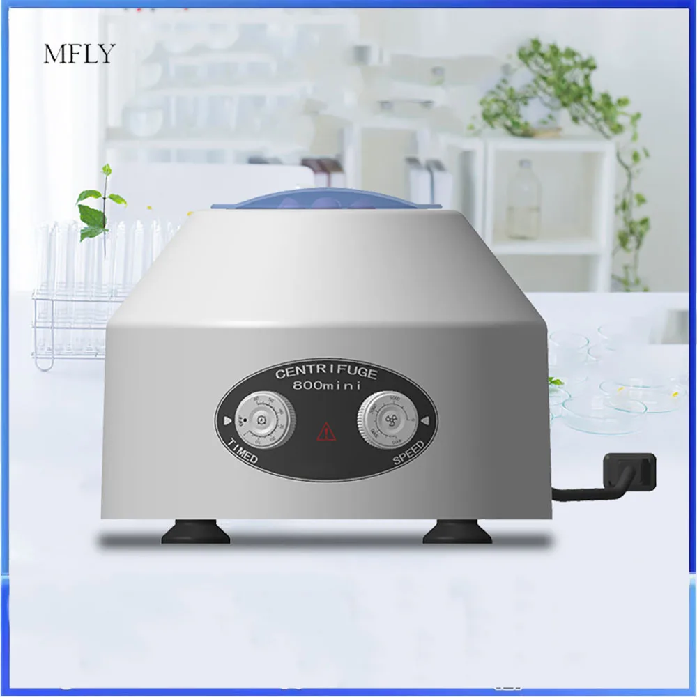 Plasma Serum Separate Machine Desktop Electric Centrifuge Low Speed 4000rpm Timing Medical Centrifuge Lab Practice Machine