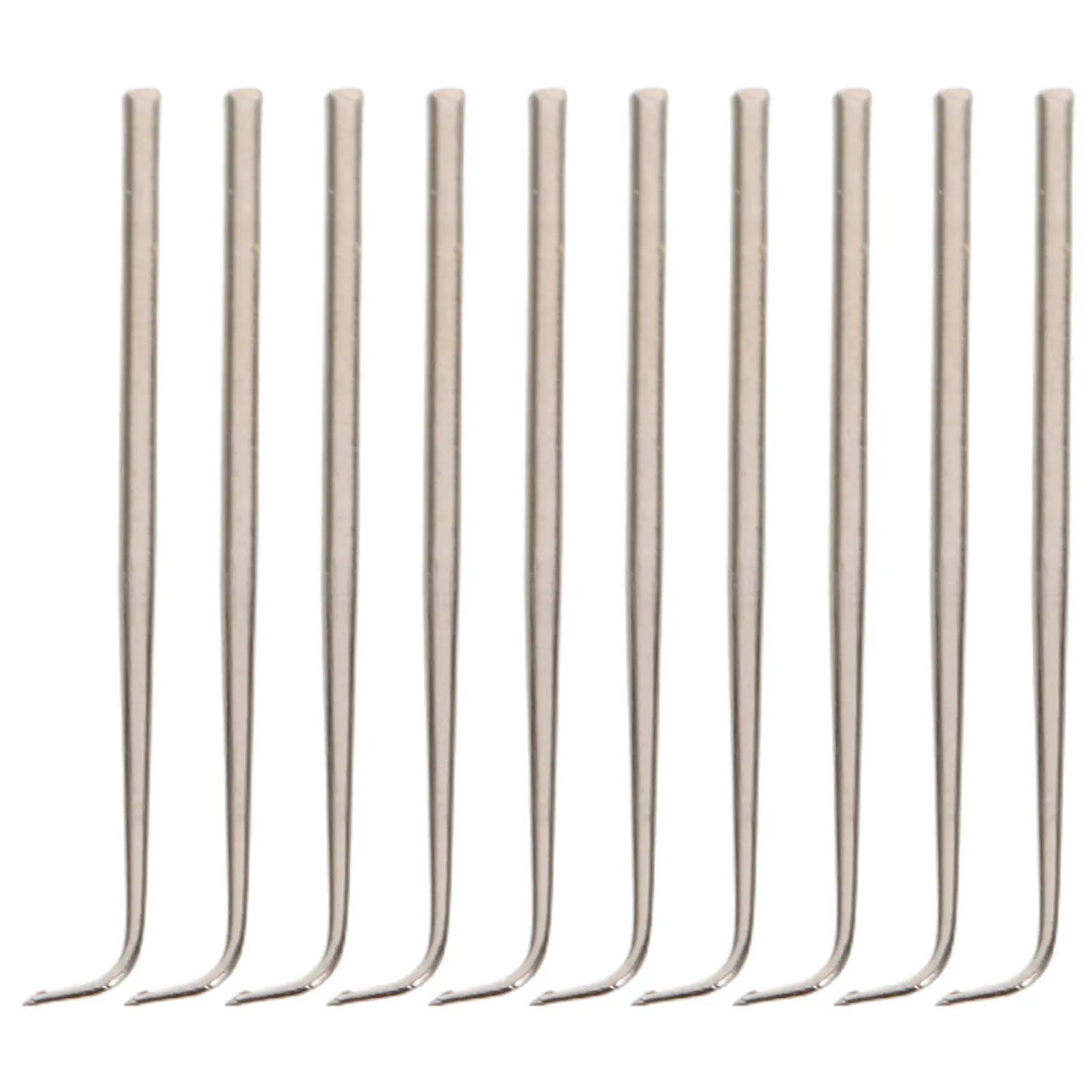 

10Pcs Hair Extension Crochet Needle Set Lightweight Metal Hooks for Braiding Dreadlocks Repair Hair Crochet Hook Tools