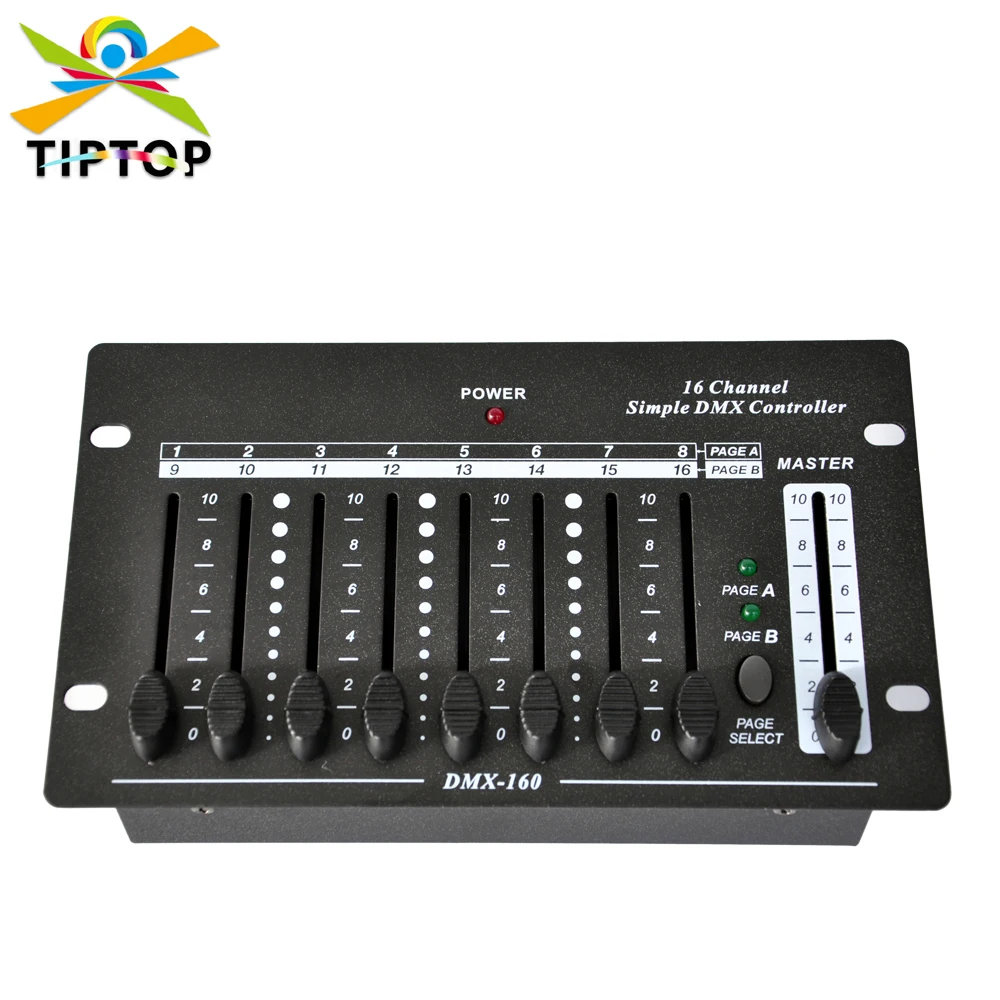 

Free Shipping TP-D1320 DMX 512 Controller Board DJ Stage Light LED Lamp 16 Channels Controller for Home Entertainment