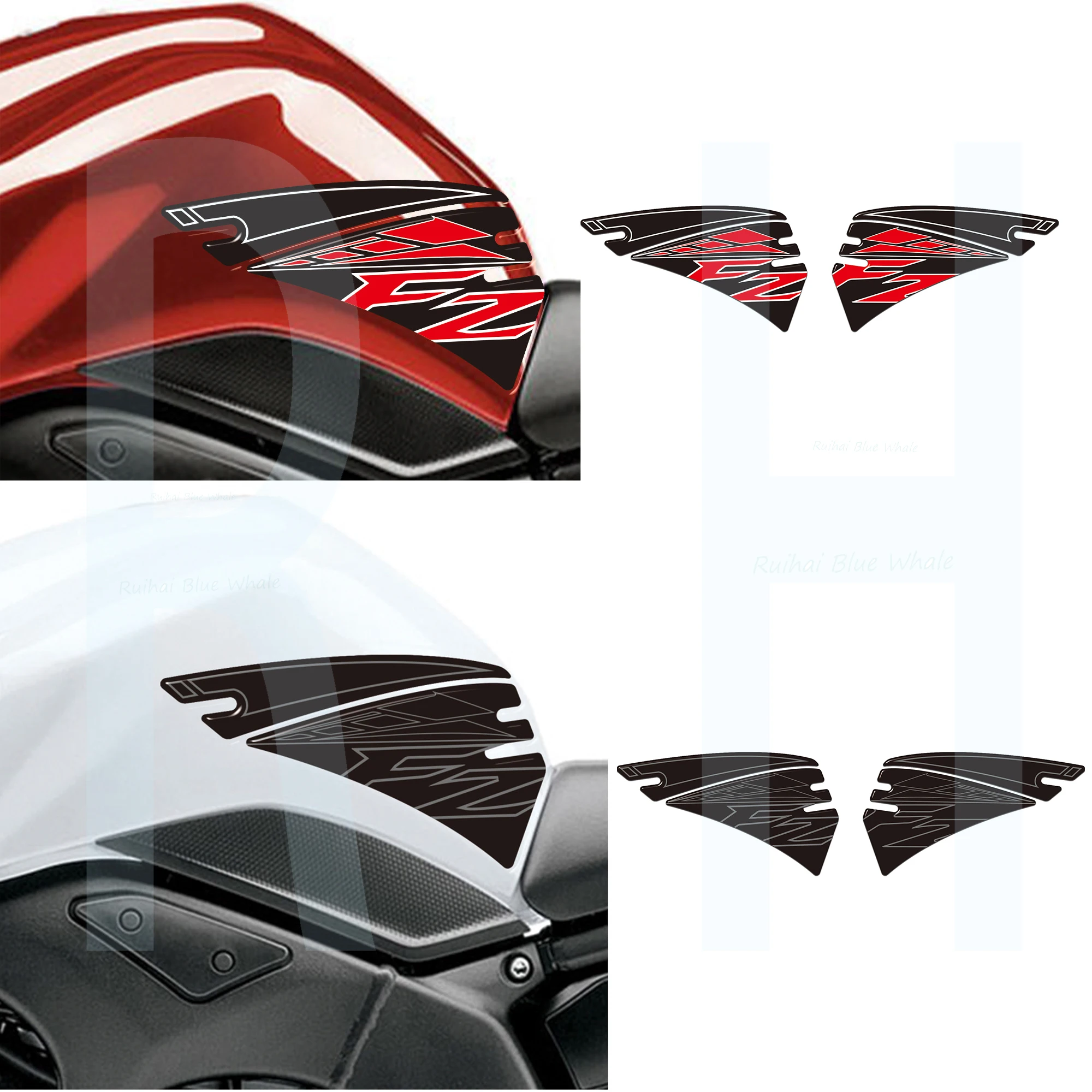 

FZ8N FZ1 FZ1000 FZ07 FZ09 FZ10 для Yamaha FAZER FZ FZ6 FZ6N FZ8 Защитная накладка на бак, ручки для газа, мазута, комплекта, наклейки на колено, наклейки