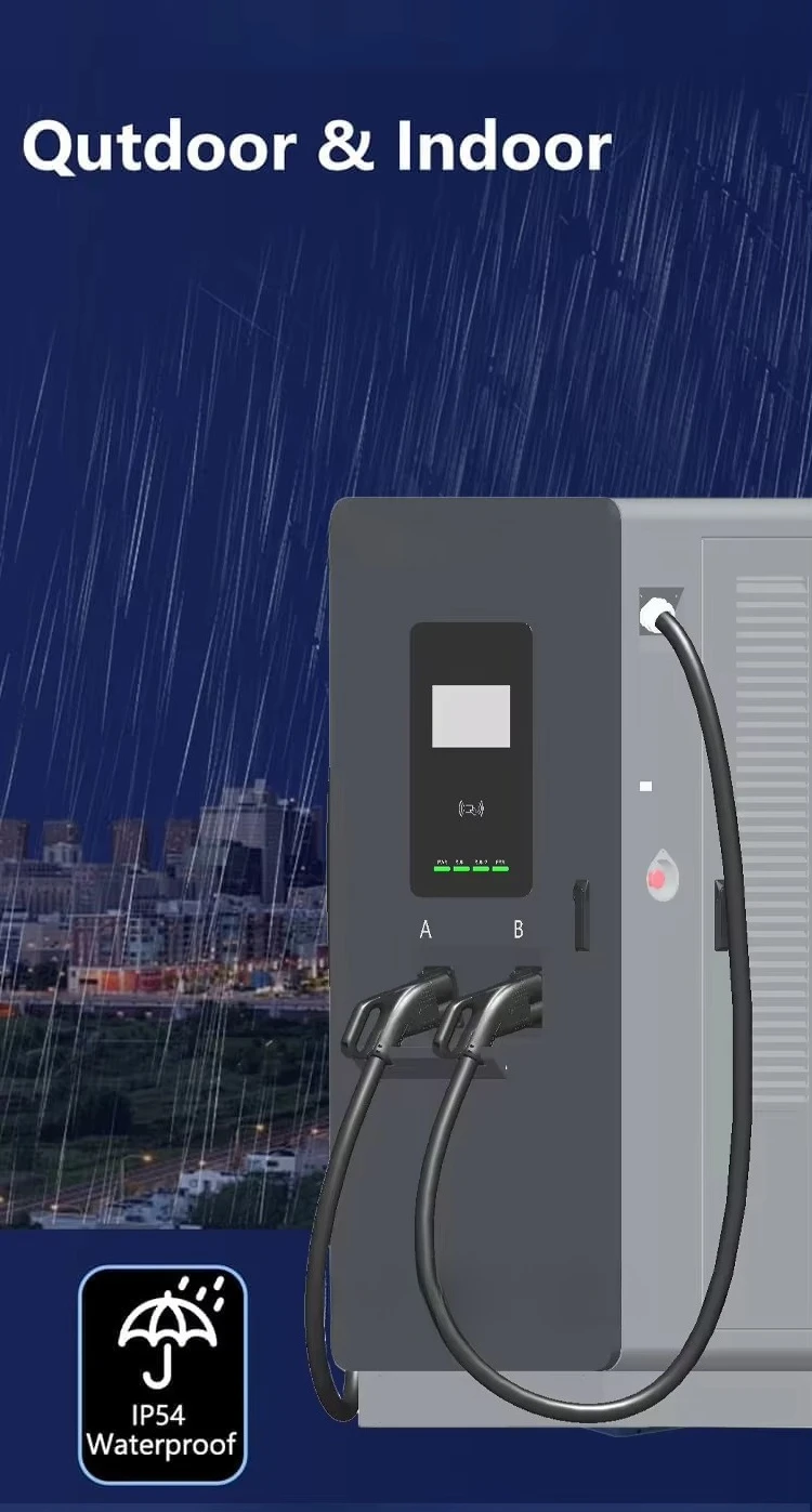 CE Certified 120KW Commercial Fast Ocpp Ev Charger Floor-mounted Electric Dc Ev Car Charging Stations