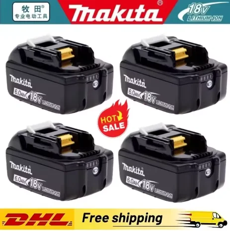 Genuine 6AH makita BL1860 18V Battery Power Tools Li-ion Rep