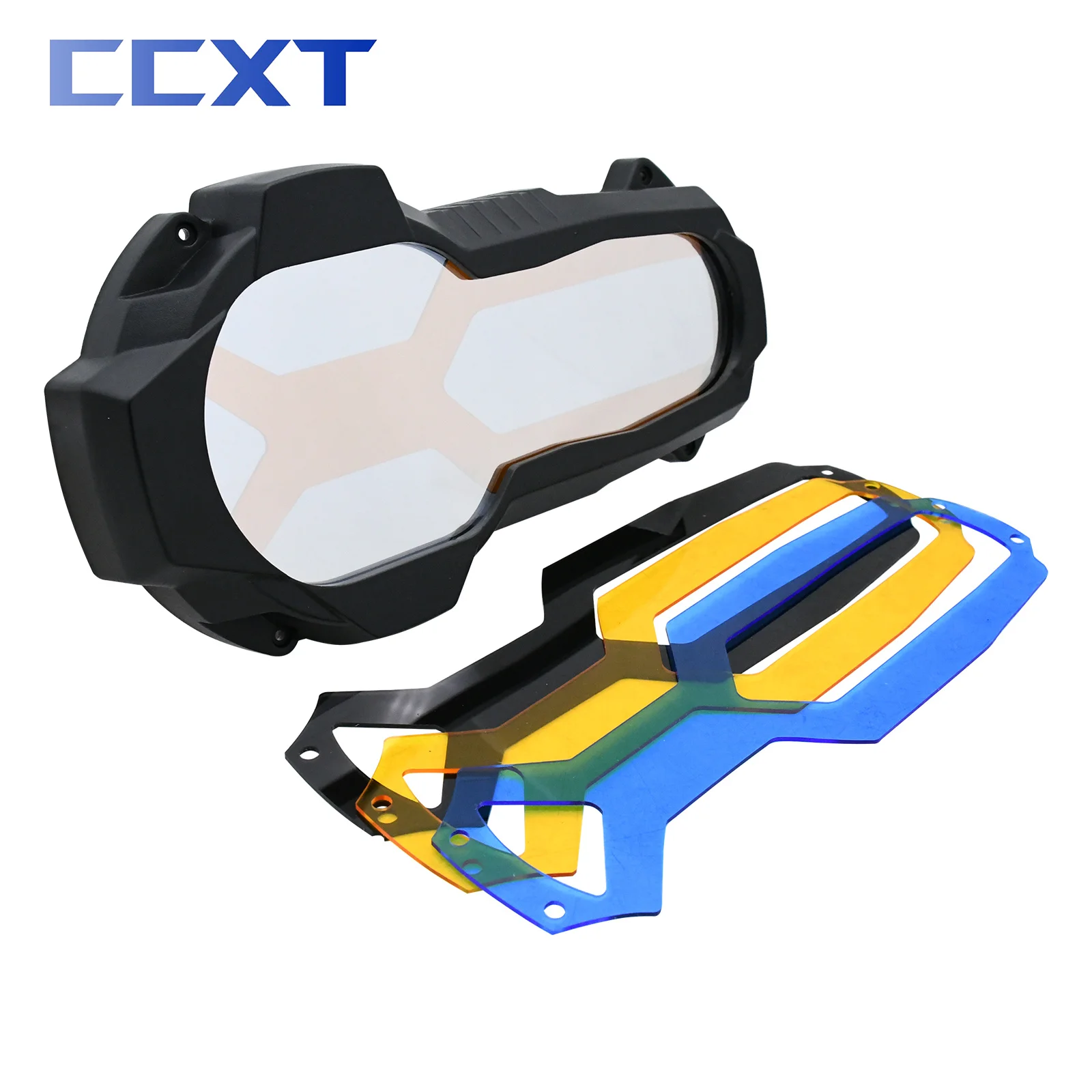 ل BMW R1250GS والمغامرة 2018-2024 ل R1200GS LC Adventure 2014-2020 دراجة نارية العلوي حامي إضاءة أمامية غطاء حماية