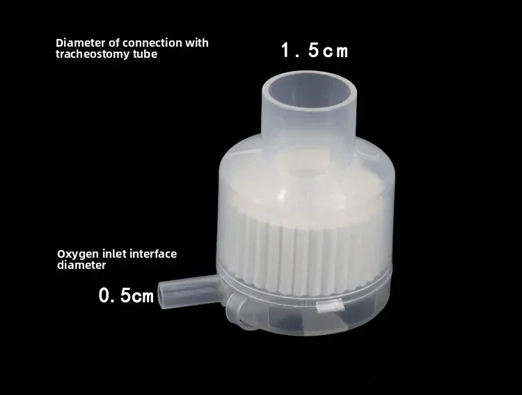 Artificial 1/3/6PCS Nasal Tracheostomy Respiratory Anesthesia Gas Path Gas Cut Disposable Heat and Moisture Exchange Filter