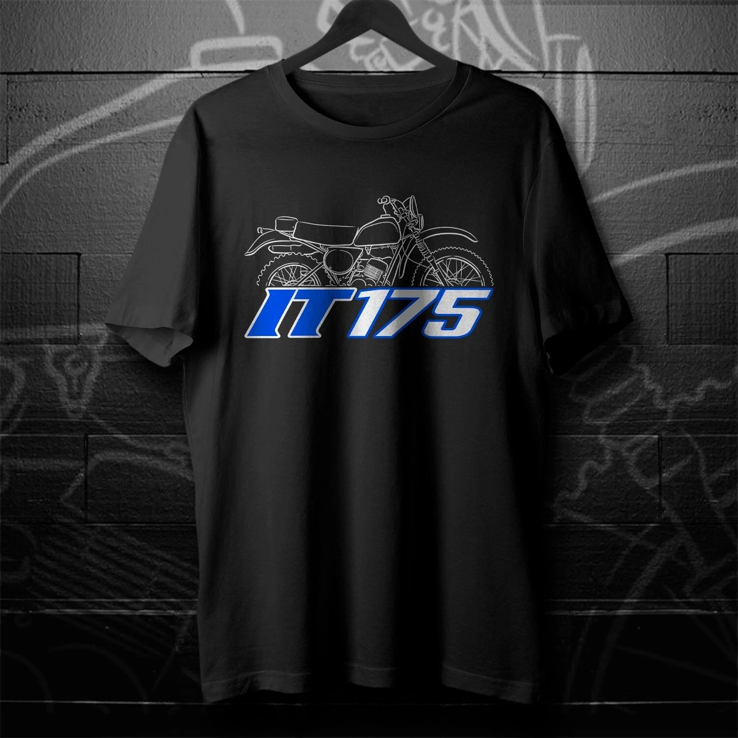 

2025 New Classic Crew Neck Short Sleeve High Street Men's and Women's IT175 IT200 Fans Motorcycle Riding Fans T-Shirt