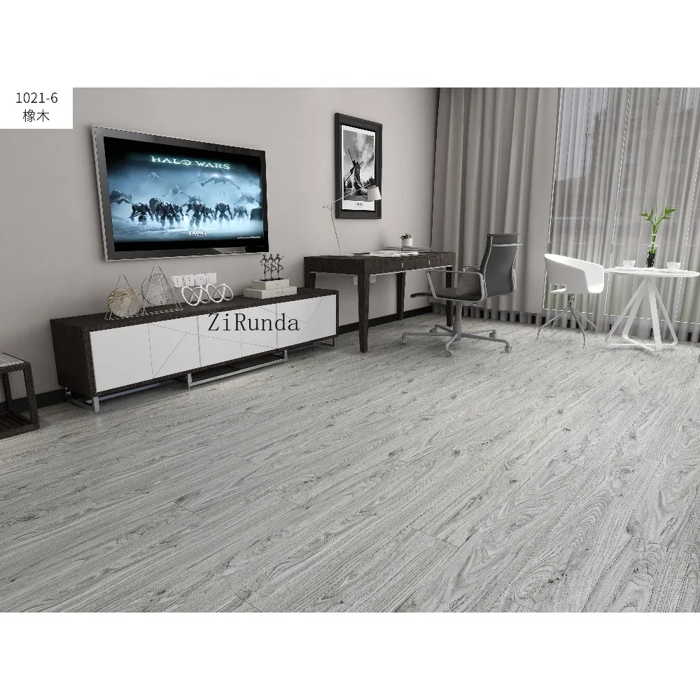 Customized version Modern 4-8mm EVA marble pattern PVC living room hard core SPC plastic floor