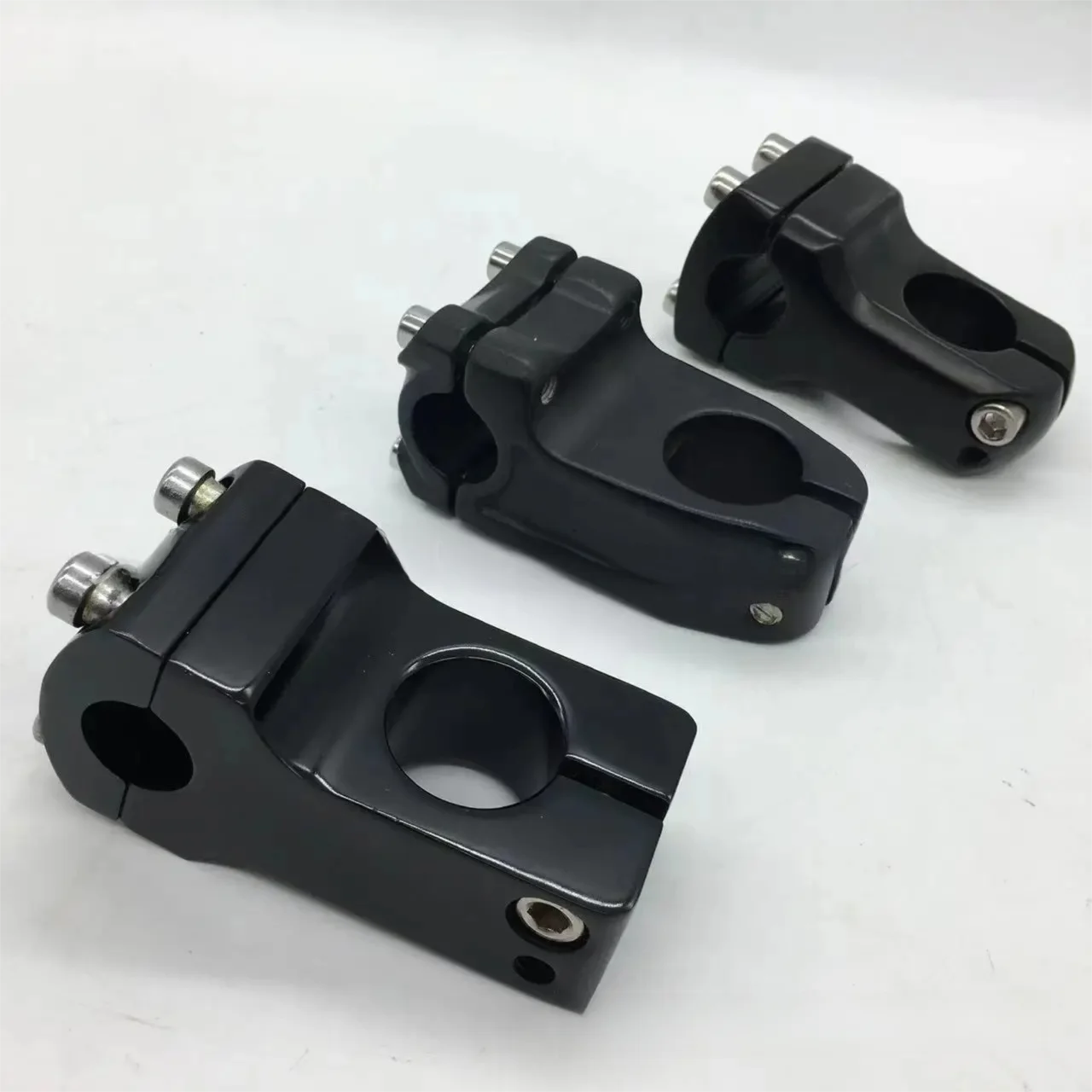 Aluminum Alloy BMX Stem 22.2x28.6mm, Front Load Bike Stem for Kids Bicycle, Performance Bike Handlebar Stem for BMX