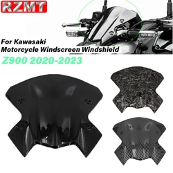 Motorcycle Accessories Windshield For KAWASAKI Z900 2020-2023 Front Double Bubble Wind Deflector Windscreen Short Version