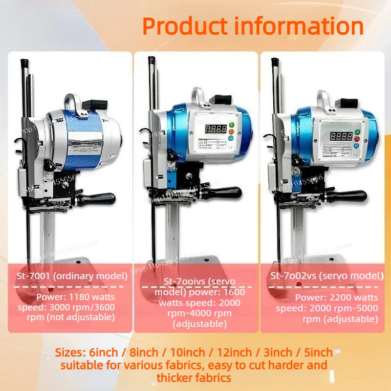 Electric Cloth Cutting Knife, Computer Servo Cutting Machine for Fabric Cutting Bed