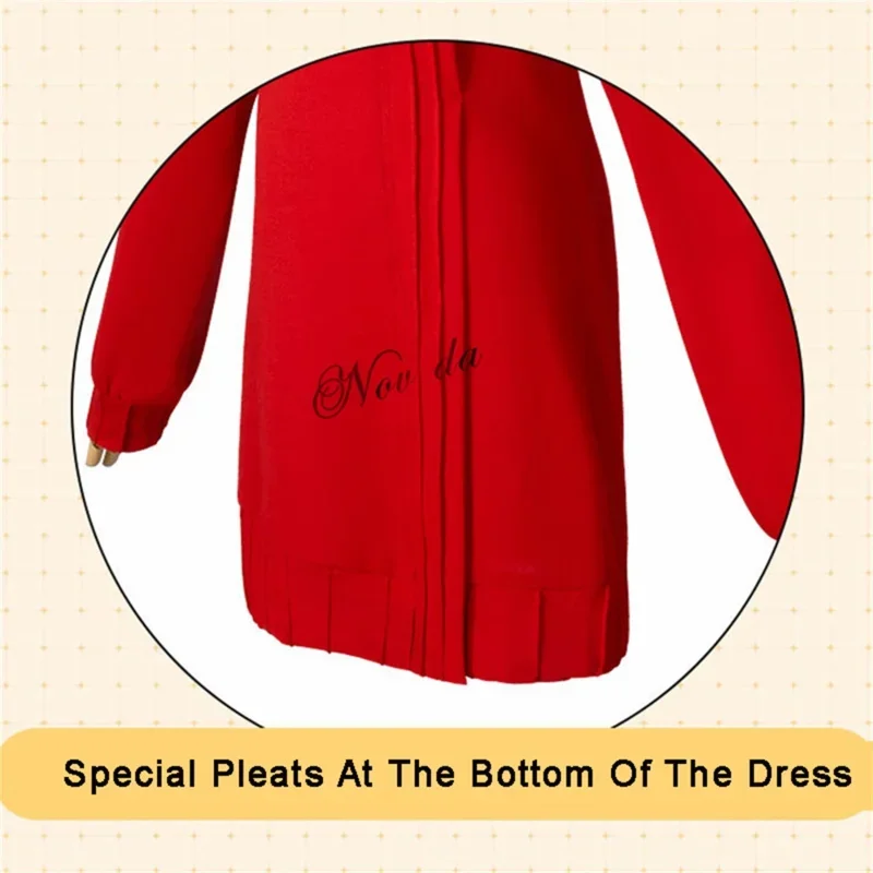 CosplayManga Spy x Family Cosplay Yor Forger R7R35UZ9 disfraz Anime SPYXFAMILY Cosplay mujer ropa Casual suéter rojo vestido trenzado