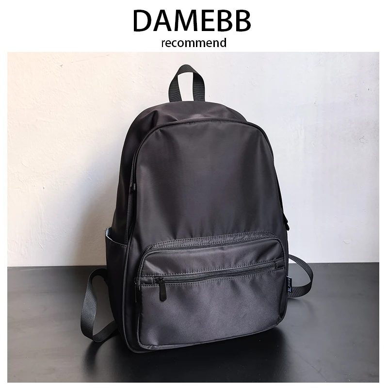 

DAMEBB Women's Large Capacity Oxford Fabric Backpack 2025 New Style Travel Bag Casual Minimalist Style Waterproof Bag