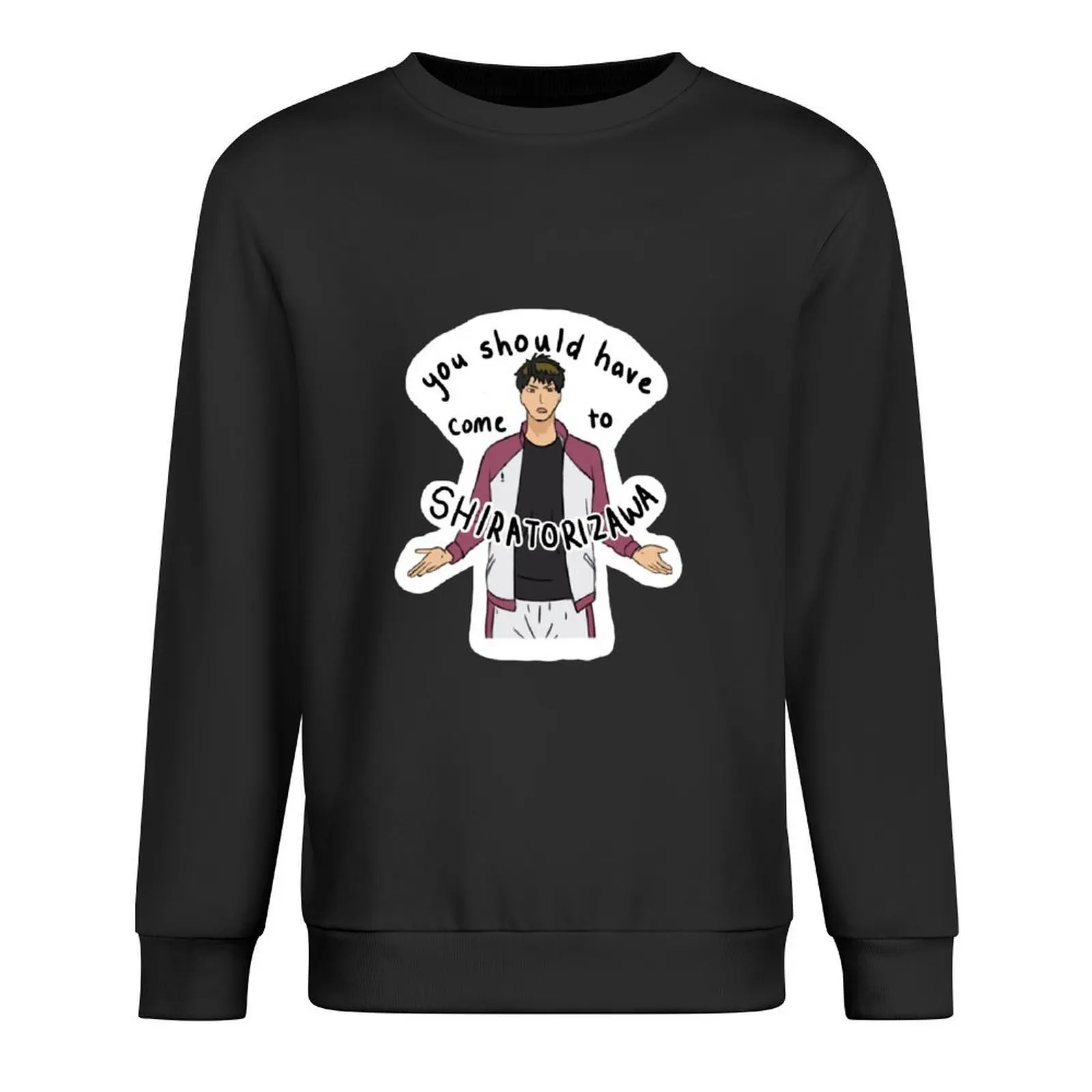 

You should have come to Shiratorizawa pt. 2 Pullover tracksuits blouse men's coat men wear sweatshirt for men