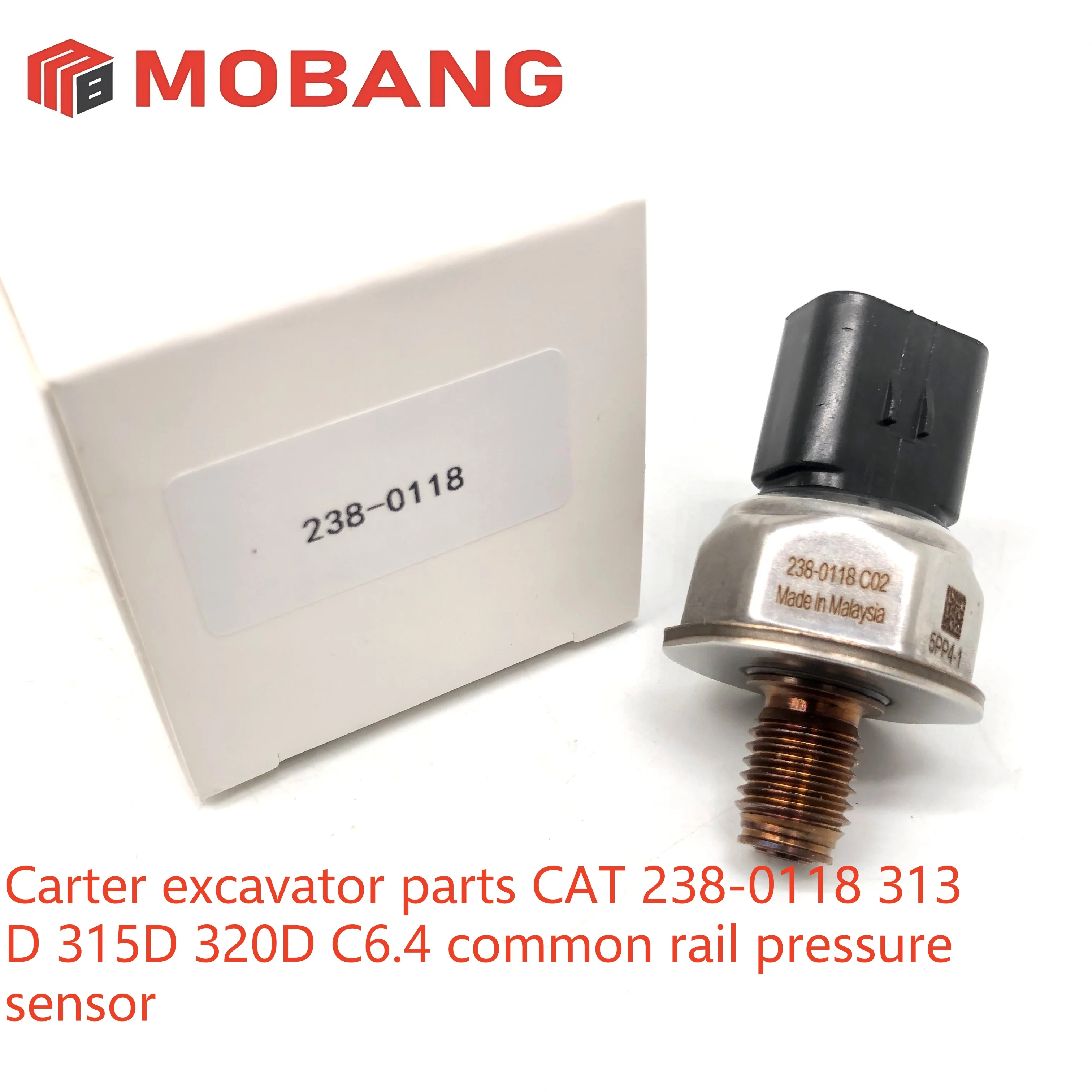 Carter graafmachine onderdelen CAT 238-0118 313D 315D 320D C6.4 Common Rail druksensor