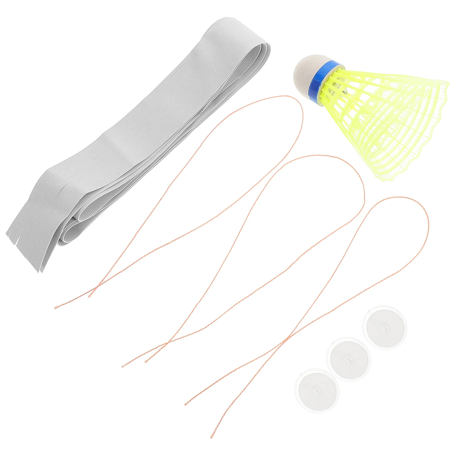 مدرب ارتداد كرة الريشة، مشغل واحد محمول، سلك مرن قابل للتعديل، تصميم معلق، تدريب كرة الريشة في الأماكن المغلقة والخارجية #1