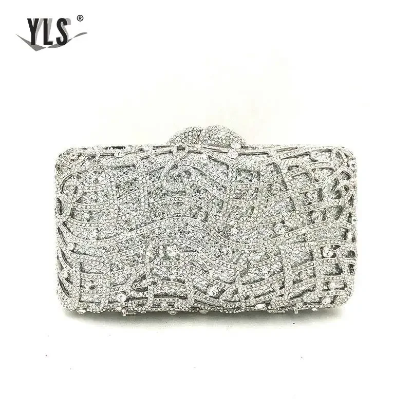 

Fashion bride wedding silver gold bag celebrity dinner handbag ladies party diamond bead music bag wallet ladies