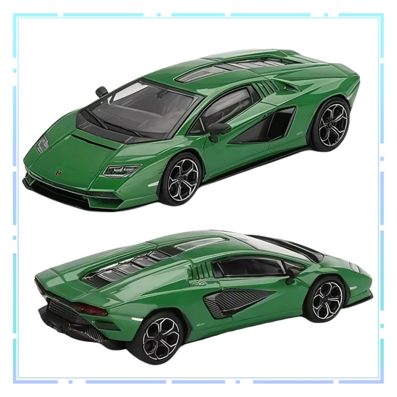 

MINI GT 1:64 Lamborghini Countach LPI800-4 Alloy Car Model Decorative Ornaments Collectibles Simulation Collection Vehicle Gifts