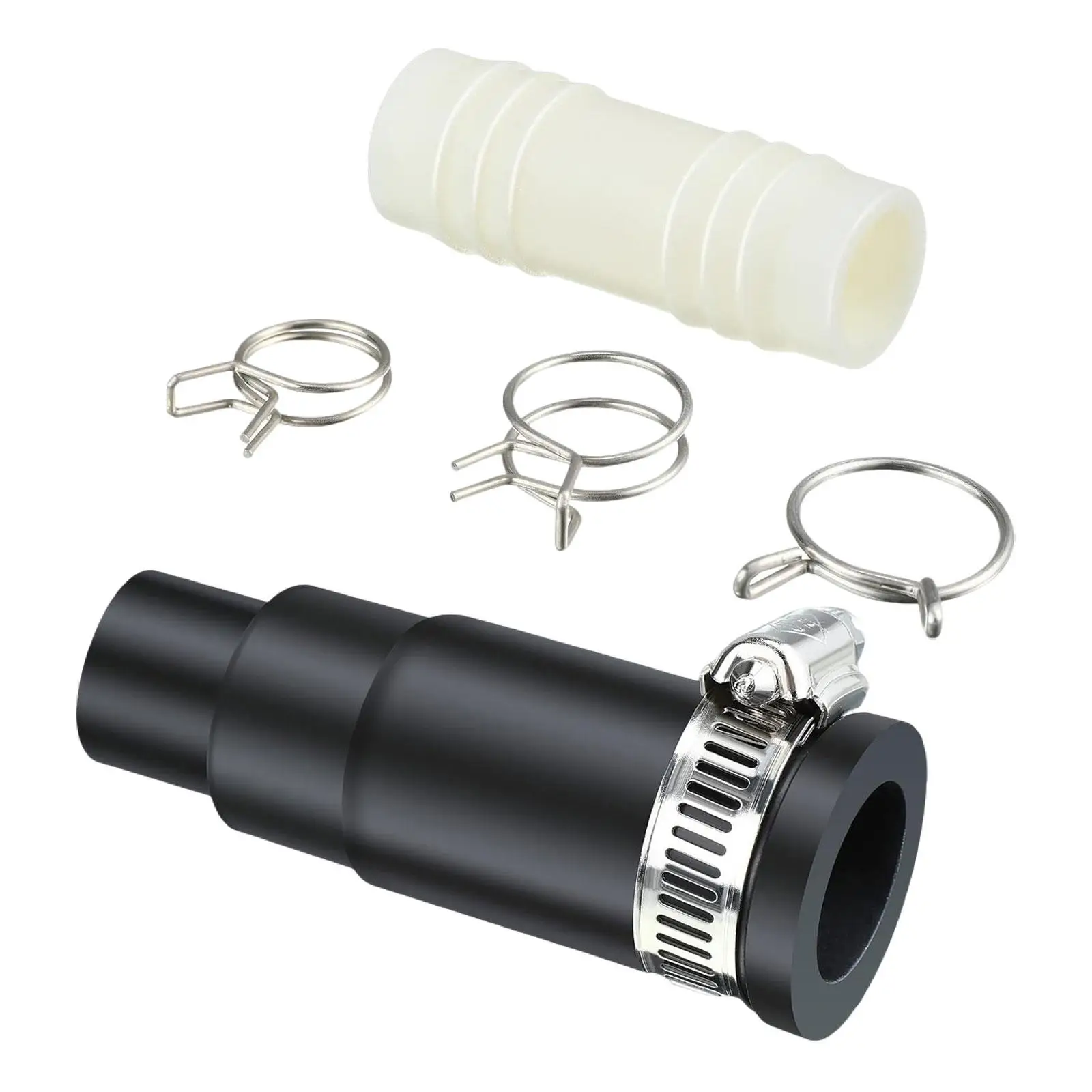 อุปกรณ์เสริมอะแดปเตอร์ท่อระบายน้ําเครื่องล้างจานติดตั้งง่ายสําหรับการกําจัดขยะ