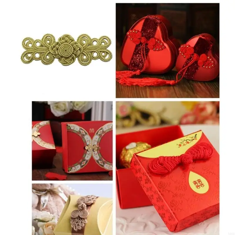 Cheongsam Buttons Closure Sewing Buttons Fasteners for DIY Sewing Y08E